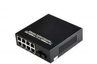 千兆1光8電光纖收發(fā)器新上市